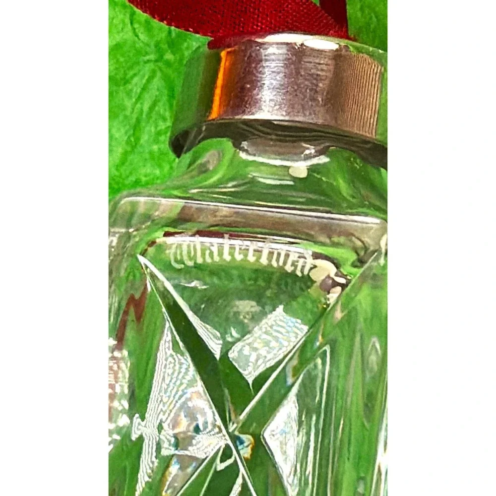 Waterford Crystal Ornament 1996 Vintage Holiday Festive Luxury Collectible